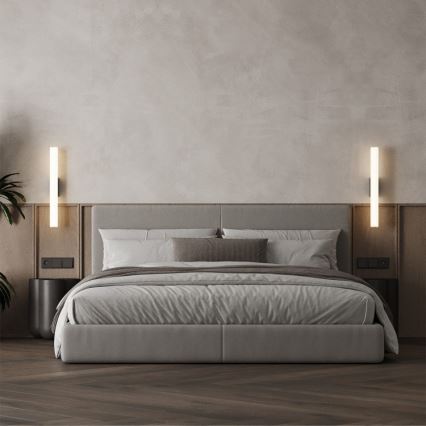 LED-spiegelverlichting voor de badkamer LINEA LED/8W/230V 3000/4000/6000K IP44 45 cm zwart