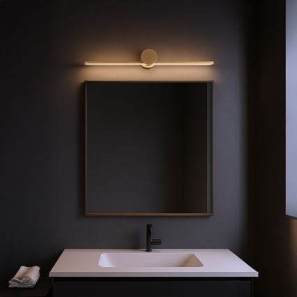 LED-spiegelverlichting voor badkamer ARTIST LED/9W/230V 60 cm IP44 goudkleurig