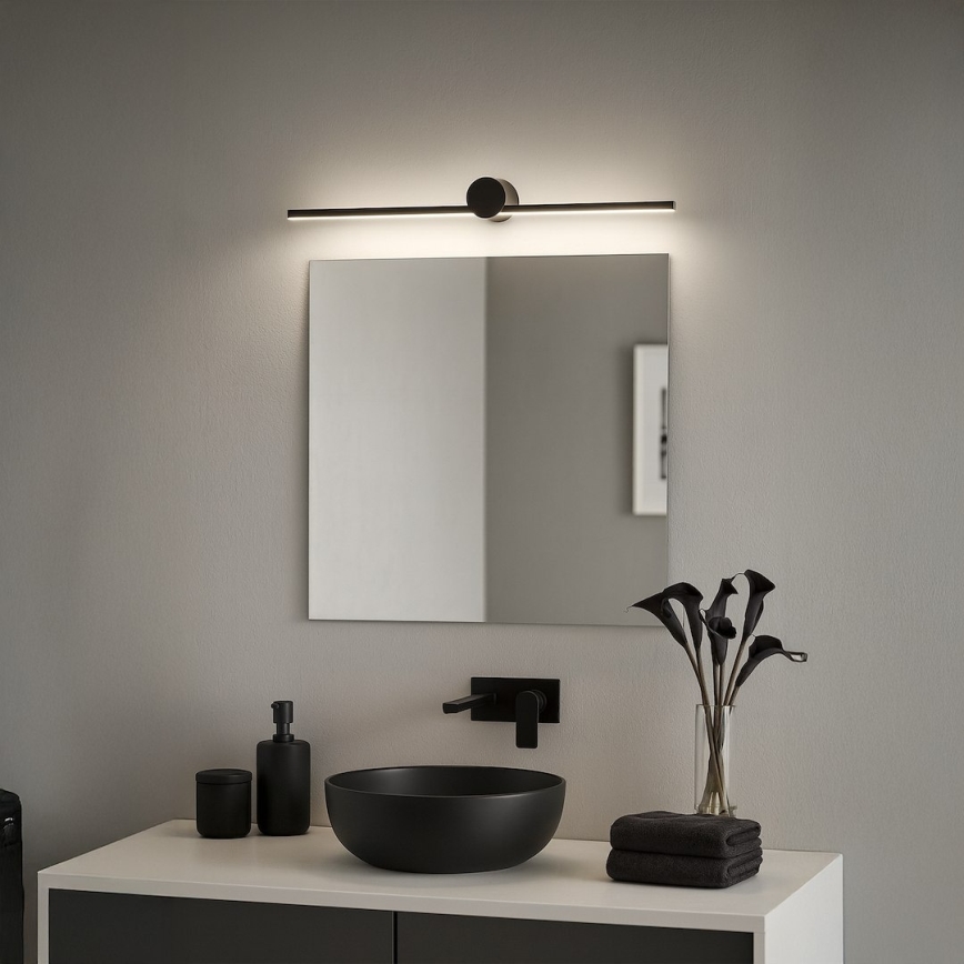 LED-spiegelverlichting voor de badkamer ARTIST LED/9W/230V 60 cm IP44 zwart