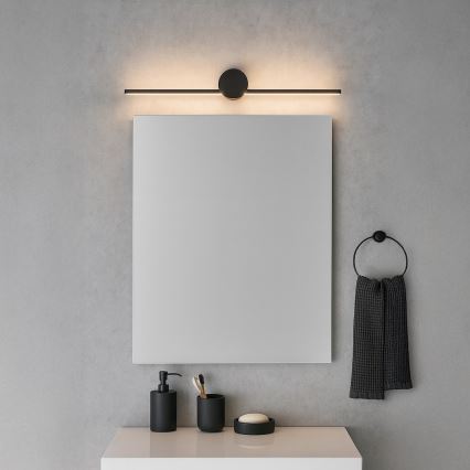 LED-spiegelverlichting voor de badkamer ARTIST LED/9W/230V 60 cm IP44 zwart