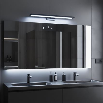 LED-verlichting voor badkamerspiegel KLIMT LED/12W/230V 3000/4000/6000K 60 cm IP44 zwart