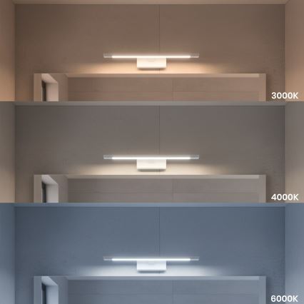 LED-spiegelverlichting voor badkamer KLIMT LED/8W/230V 3000/4000/6000K 40 cm IP44 wit