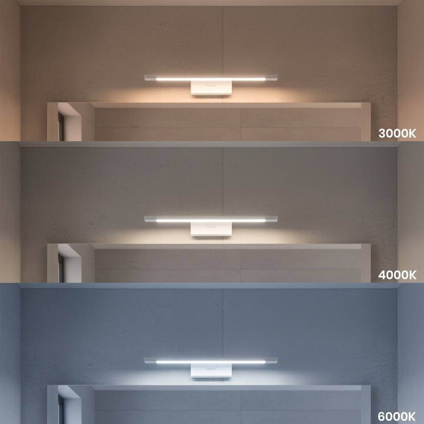 LED-spiegelverlichting voor badkamer KLIMT LED/8W/230V 3000/4000/6000K 40 cm IP44 wit