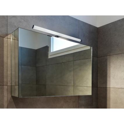 LED-spiegelverlichting voor de badkamer LED/12W/230V 59,5 cm IP44 zwart