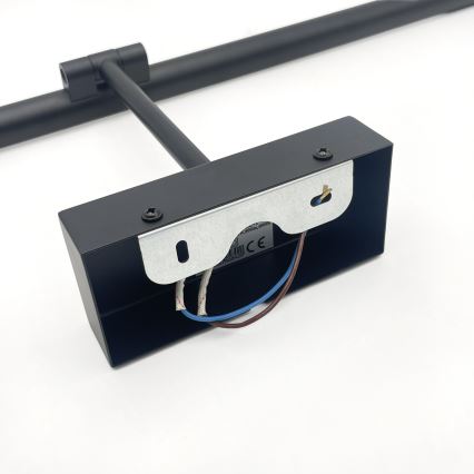 LED-spiegelverlichting voor de badkamer MIRROR LED/8W/230V 4000K IP44 60 cm zwart