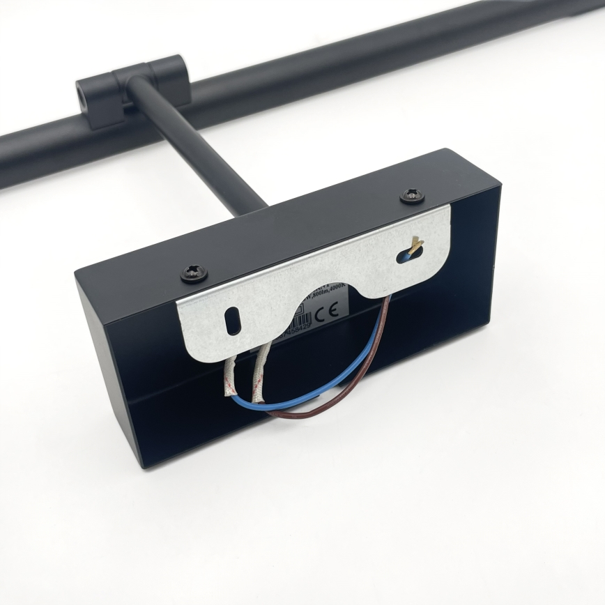 LED-spiegelverlichting voor de badkamer MIRROR LED/8W/230V 4000K IP44 60 cm zwart