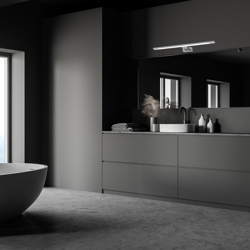 LED-spiegelverlichting voor de badkamer SHINE LED/12W/230V 60 cm IP44 glanzend chroom