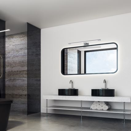 LED-spiegelverlichting voor de badkamer SHINE LED/12W/230V 60 cm IP44 glanzend chroom