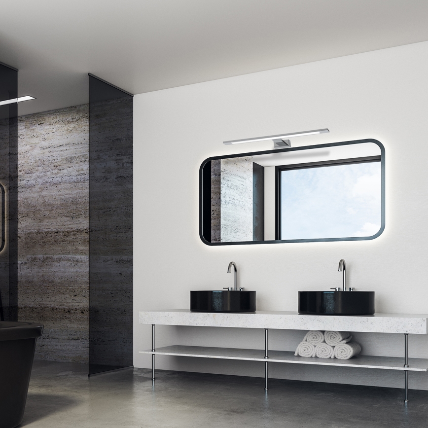 LED-spiegelverlichting voor de badkamer SHINE LED/12W/230V 60 cm IP44 glanzend chroom