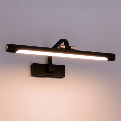 LED-spiegelverlichting voor de badkamer VINCI LED/12W/230V 40 cm IP44 zwart