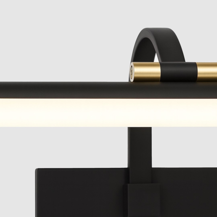 LED-spiegelverlichting voor de badkamer VINCI LED/12W/230V 40 cm IP44 zwart