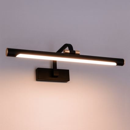 LED-spiegelverlichting voor de badkamer VINCI LED/15W/230V 60 cm IP44 zwart