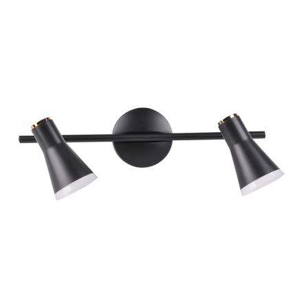 LED Spot BERG 2xLED/4,2W/230V zwart