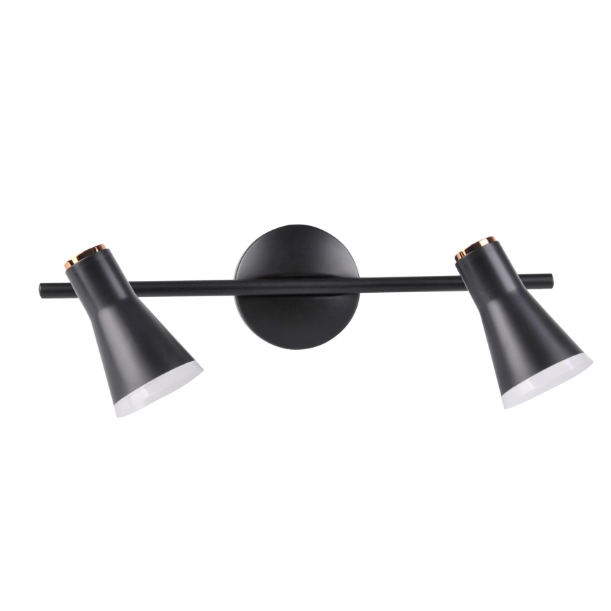 LED Spot BERG 2xLED/4,2W/230V zwart
