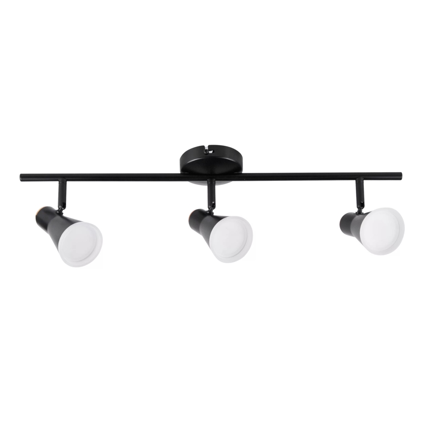 LED Spot BERG 3xLED/4,2W/230V zwart