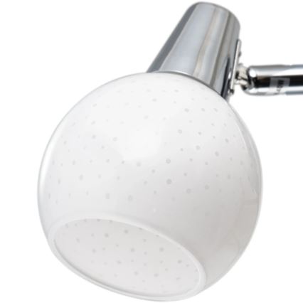 LED spot DOXY 3xE14/4W/230V glanzend chroom