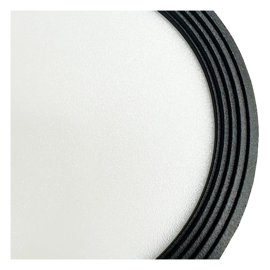 LED spot LED/14W/230V 4000K diameter 12 cm zwart