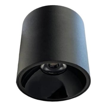 LED spot LED/16W/230V 4000K diameter 10 cm zwart