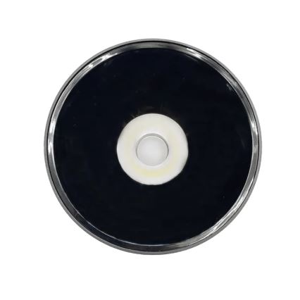 LED spot LED/16W/230V 4000K diameter 10 cm zwart