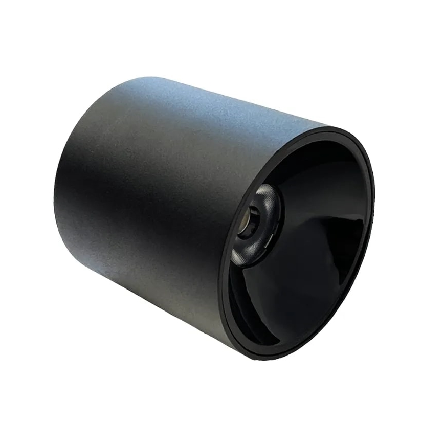 LED spot LED/16W/230V 4000K diameter 10 cm zwart