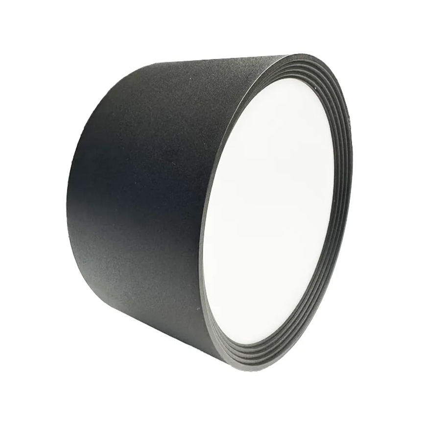 LED spot LED/17W/230V 4000K diameter 15 cm zwart