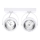 LED spot LUGAR 2xAR111 - GU10/25W/230V