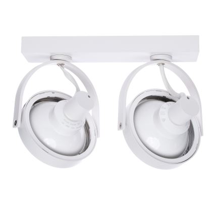 LED spot LUGAR 2xAR111 - GU10/25W/230V