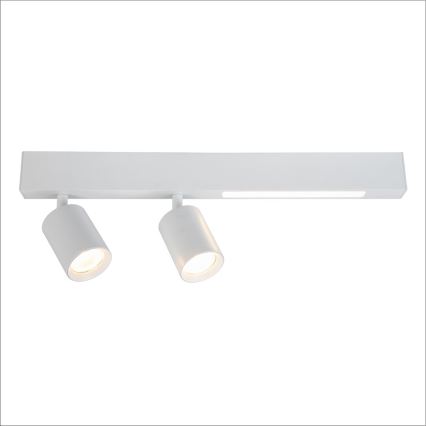 LED spot MAGNET LED/5W/230V + 2xGU10/60W 3000/4000K wit