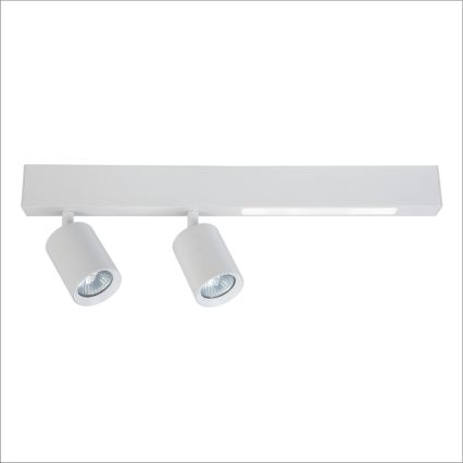 LED spot MAGNET LED/5W/230V + 2xGU10/60W 3000/4000K wit
