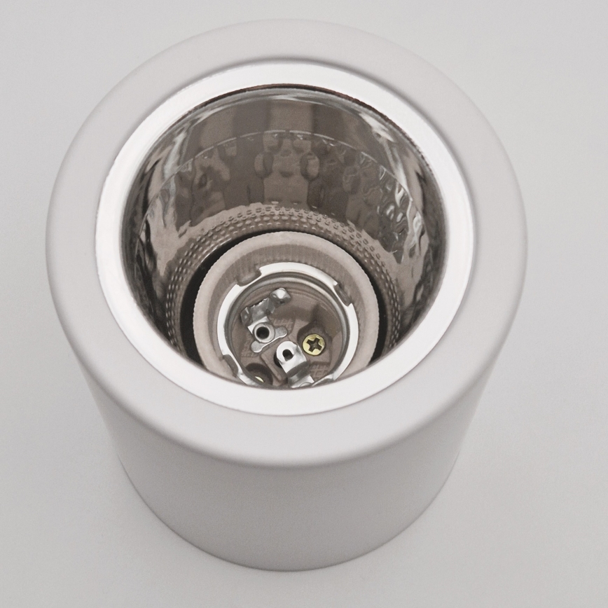 LED spot TACO 1xE27/15W/230V wit