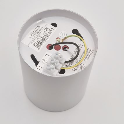 LED spot TACO 1xE27/15W/230V wit