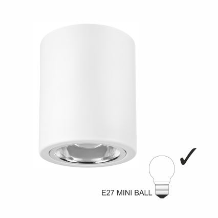 LED spot TACO 1xE27/15W/230V wit