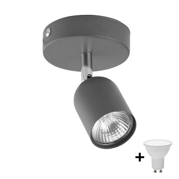 LED-spot TOP 1xGU10/10W/230V grijs