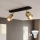 LED-spot TOP 2xGU10/10W/230V zwart/goud