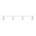LED spot TUBSSON 4xGU10/4,8W/230V wit/glanzend chroom 