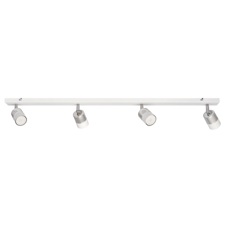 LED spot TUBSSON 4xGU10/4,8W/230V wit/glanzend chroom 