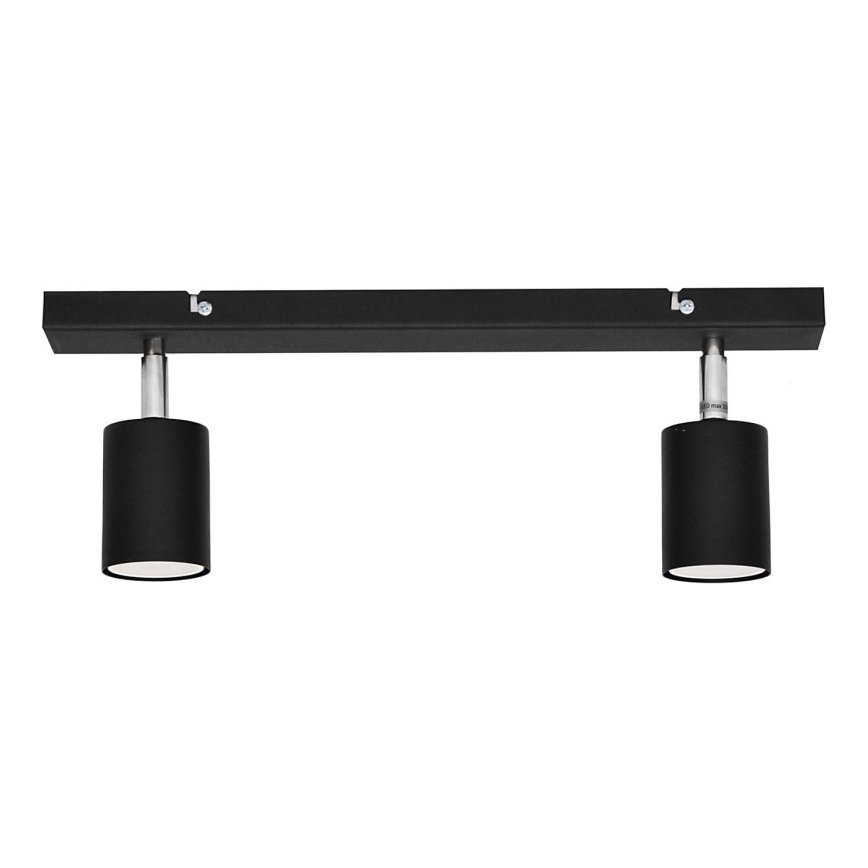 LED spot TUNE 2xGU10/4,8W/230V zwart