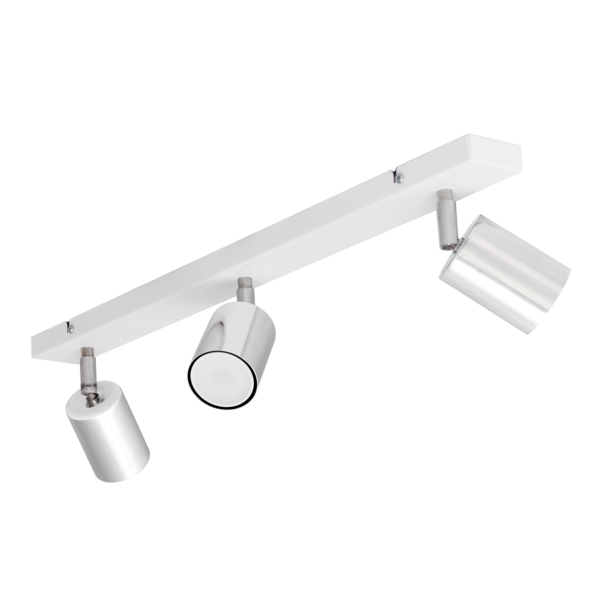 LED spot TUNE 3xGU10/4,8W/230V mat chroom/wit