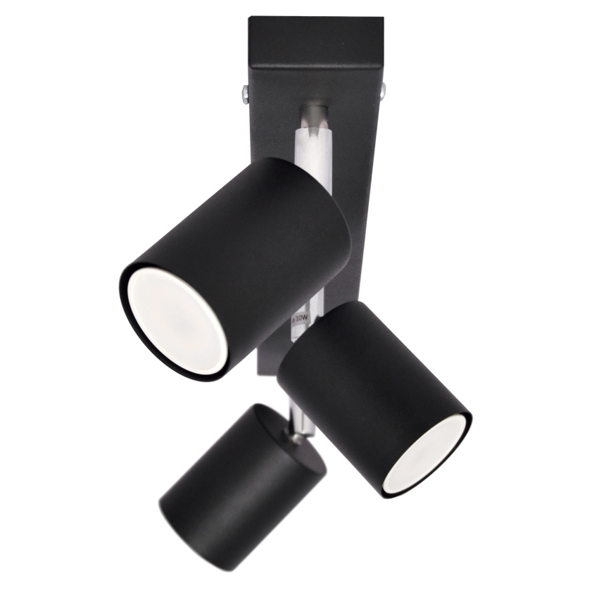 LED spot TUNE 3xGU10/4,8W/230V zwart