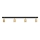 LED Spot  TUNE 4xGU10/4,8W/230V goud/zwart