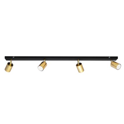 LED Spot  TUNE 4xGU10/4,8W/230V goud/zwart