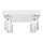 LED spot TUNE 4xGU10/4,8W/230V mat chroom/wit