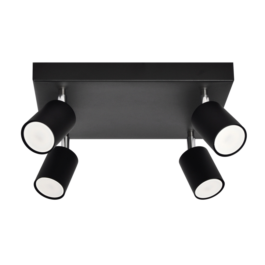 LED spot TUNE 4xGU10/4,8W/230V zwart