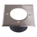 LED Spot voor oprit MIVO LED/3W/230V 12x12 cm IP67 mat chroom