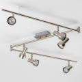 LED spotarmatuur 6xGU10/4,7W/230V mat chroom