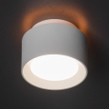 LED-spotlamp SONOR LED/12W/230V 3000/4000/5700K + LED/1,5W 2200K Ø 14 cm wit