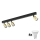 LED spotlamp TOP 4xGU10/10W/230V zwart/goud
