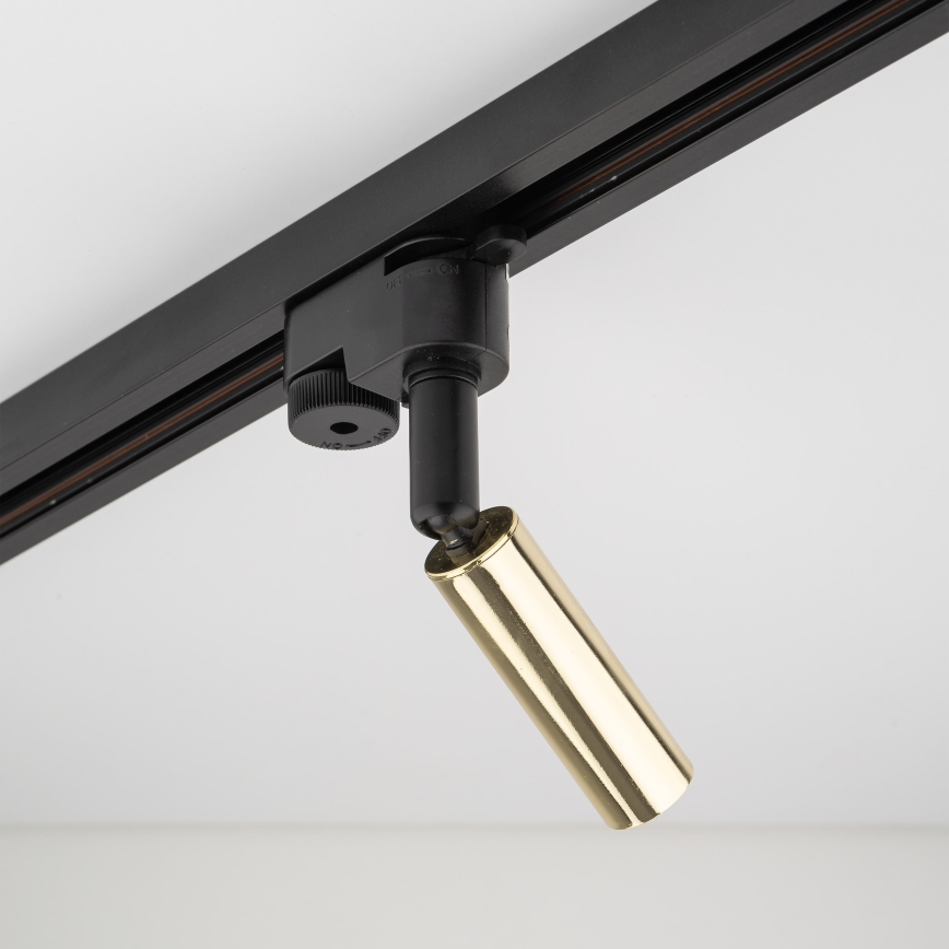 LED spot voor 1-fase railsysteem LAGOS 1xG9/3W/230V goud/zwart