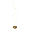 LED staande lamp EMMA LED/24W/230V goudkleurig