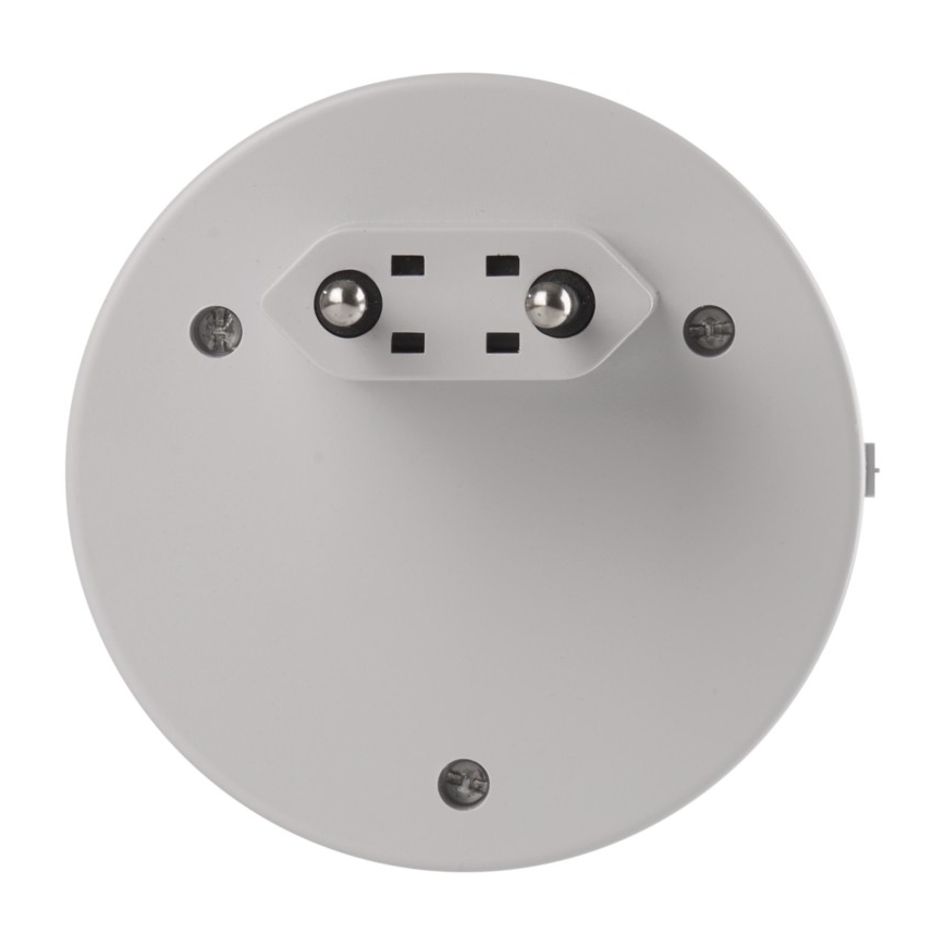 LED Stekkerlamp met fotosensor+2xUSB 3xLED/0,3W/230V